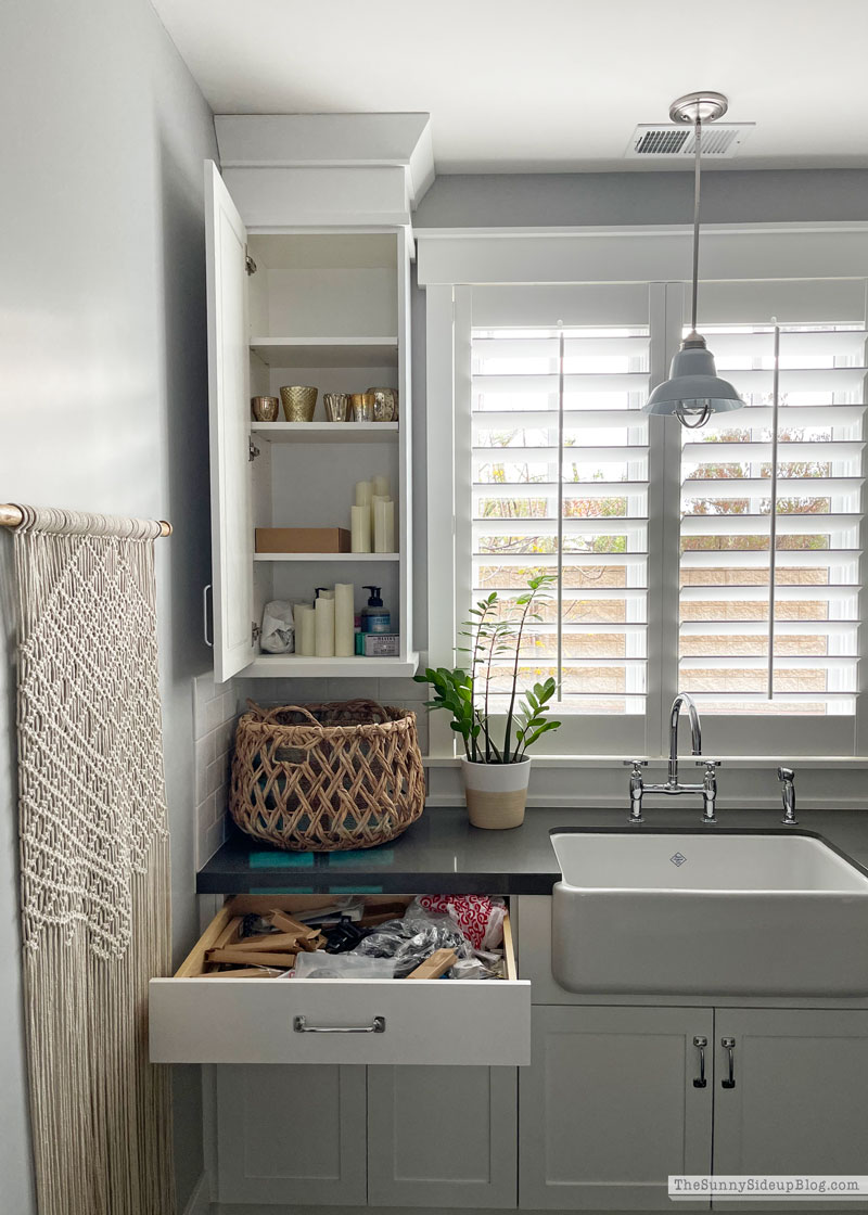 Organized Laundry Room (Sunny Side Up)