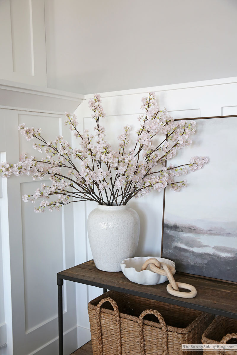 console table styling (Sunny Side Up)