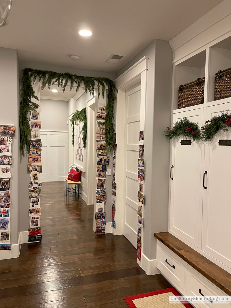 Christmas Mudroom (Sunny Side Up)