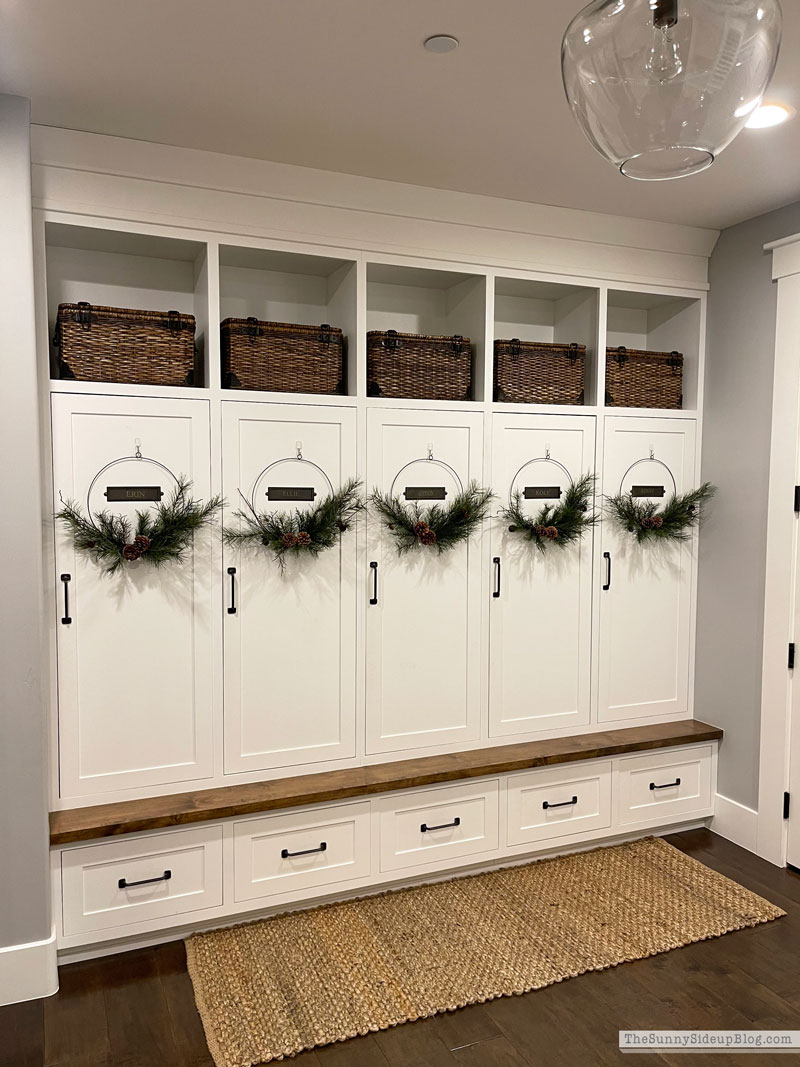 Christmas Mudroom (Sunny Side Up)