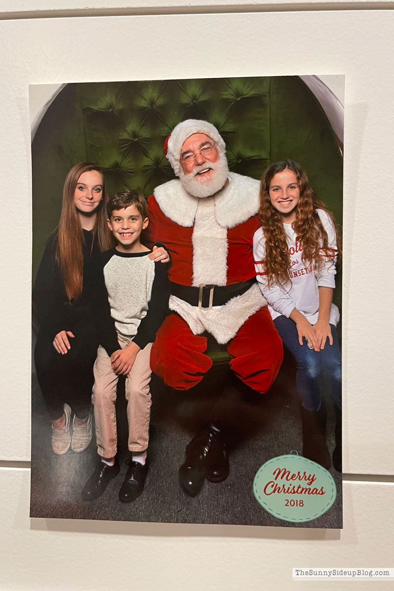 Santa Picture Wall (Sunny Side Up)