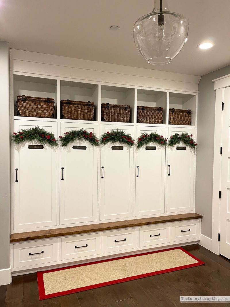 Christmas Mudroom (Sunny Side Up)