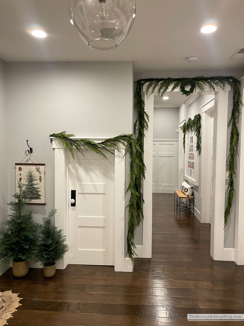 Christmas Mudroom (Sunny Side Up)