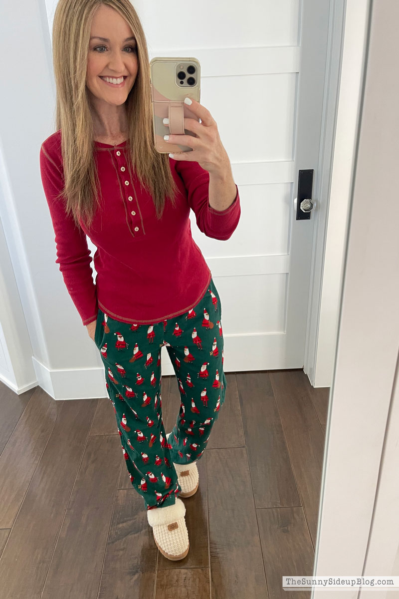 Christmas pjs (Sunny Side Up)