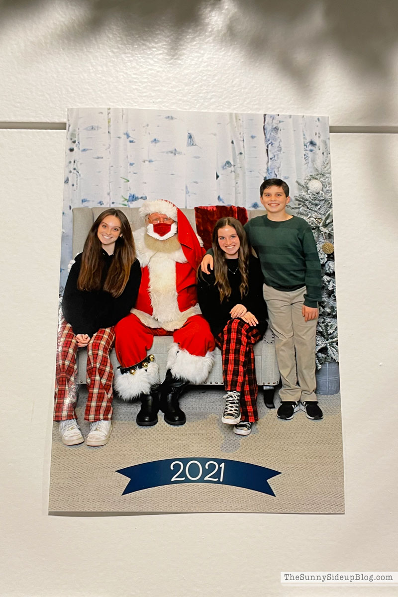 Santa Picture Wall (Sunny Side Up)