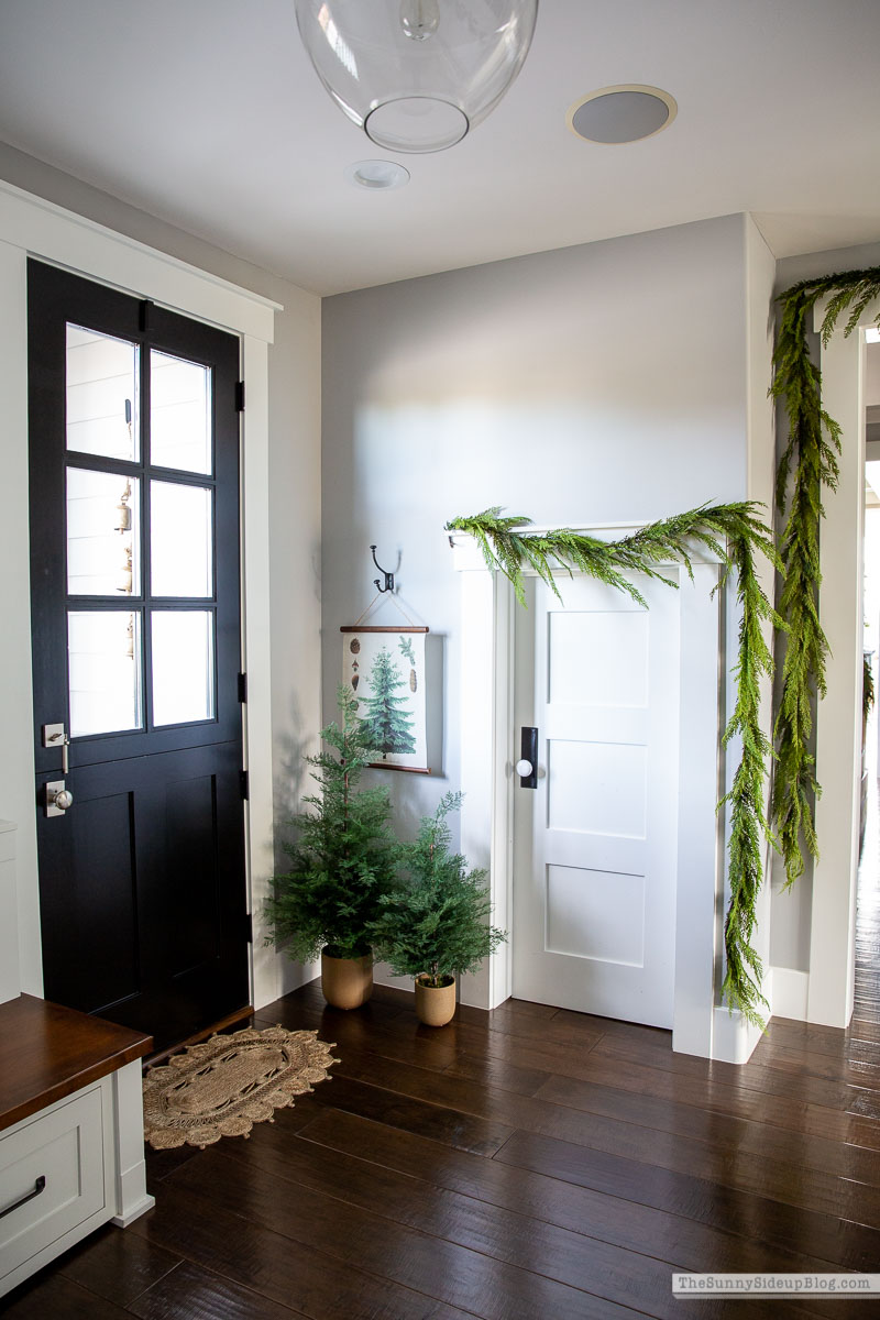 Christmas Mudroom (Sunny Side Up)