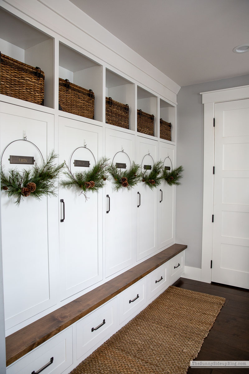 Christmas Mudroom (Sunny Side Up)