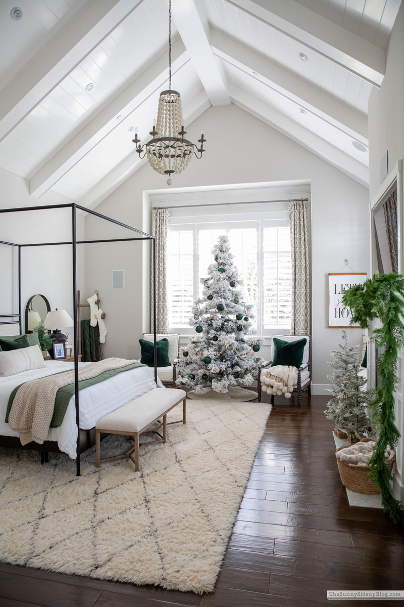 Christmas Master Bedroom (Sunny Side Up)