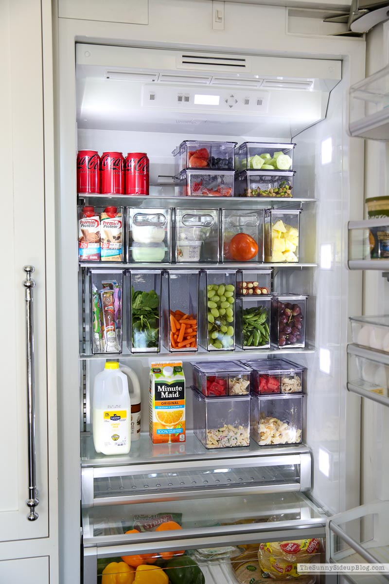 Fridge Organization (Sunny Side Up)