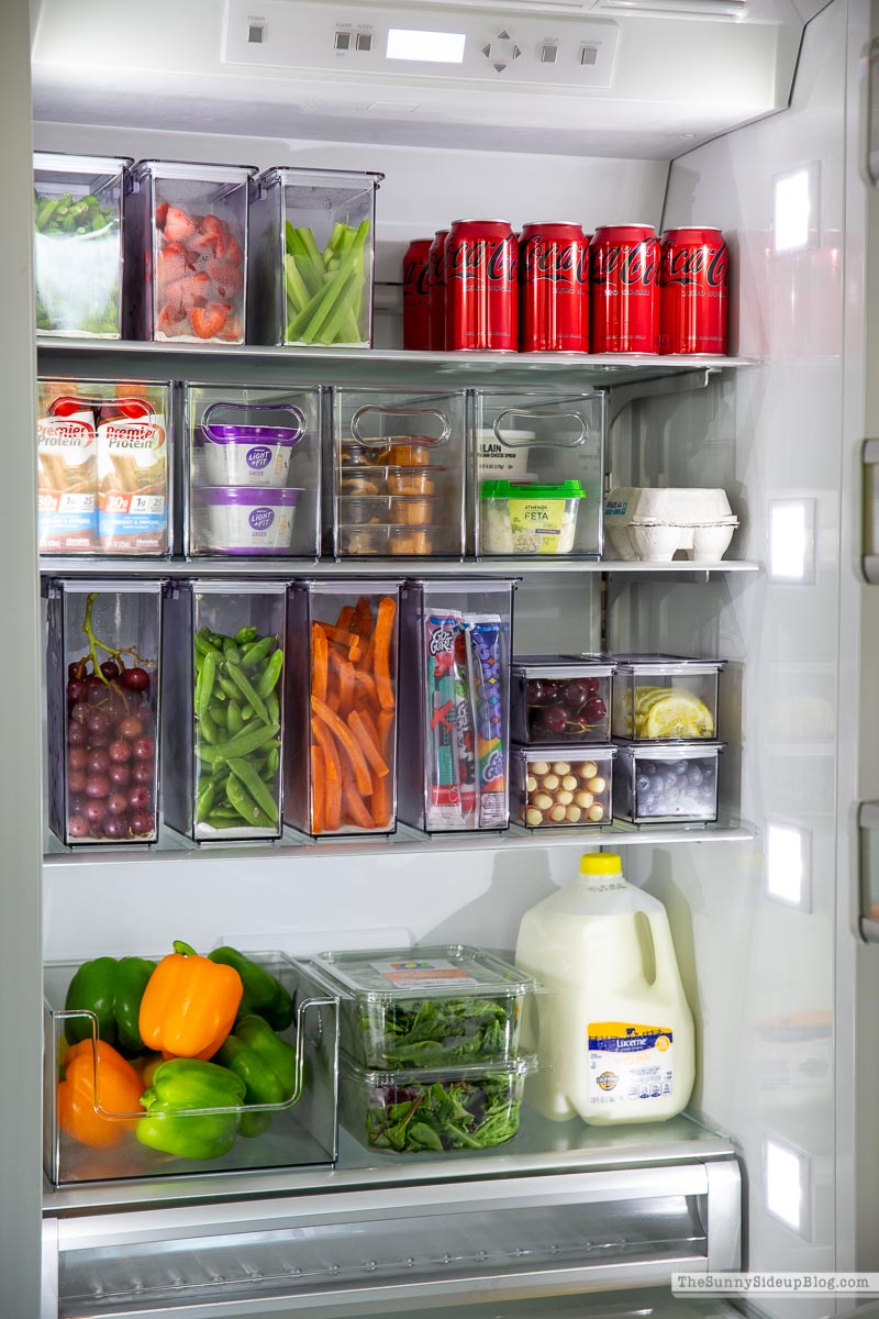 Fridge Organization (Sunny Side Up)