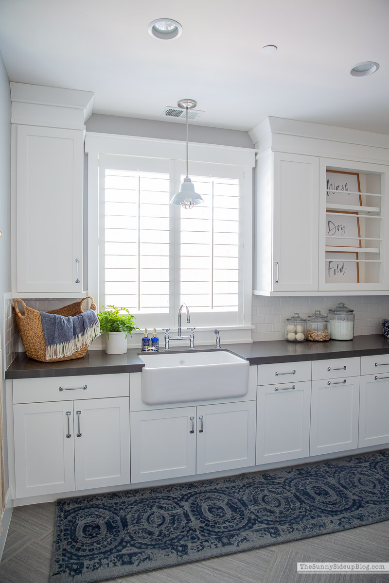 Laundry Room Organization (Sunny Side Up)