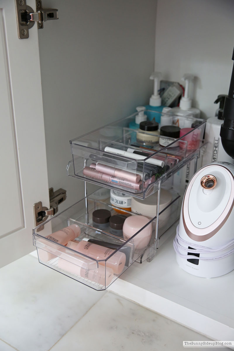 Organized Bathroom Drawers (Sunny Side Up)