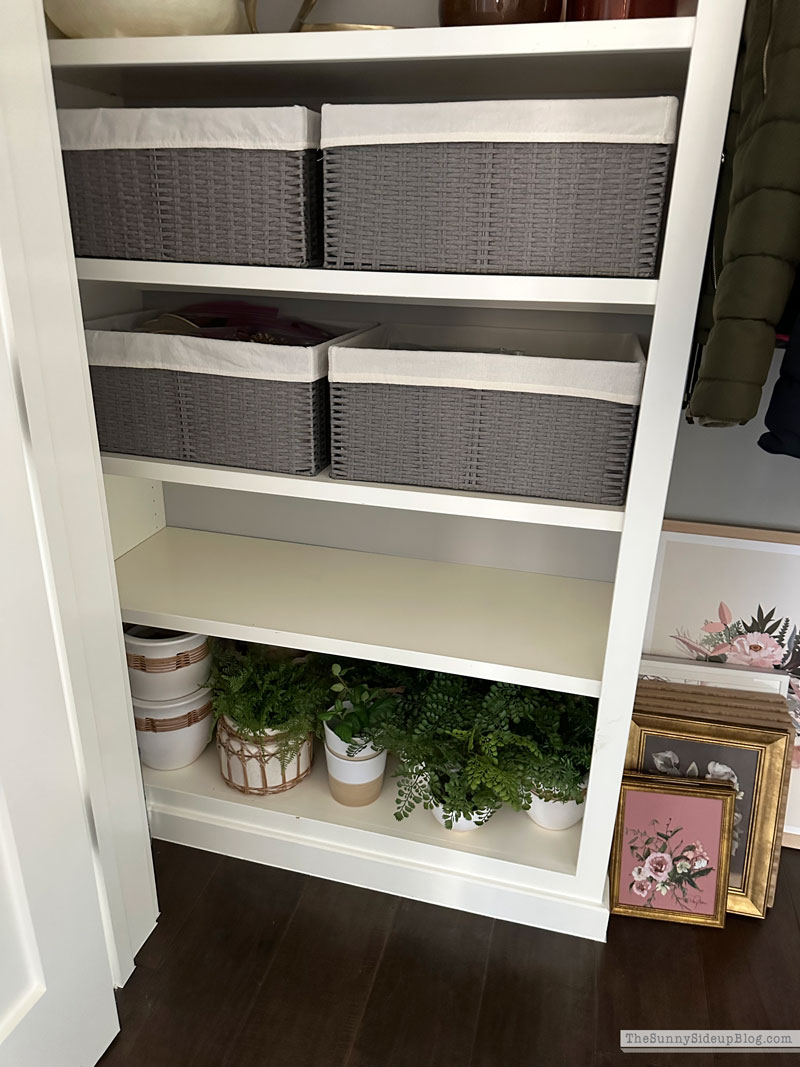 Organized Decor Closet (Sunny Side Up)