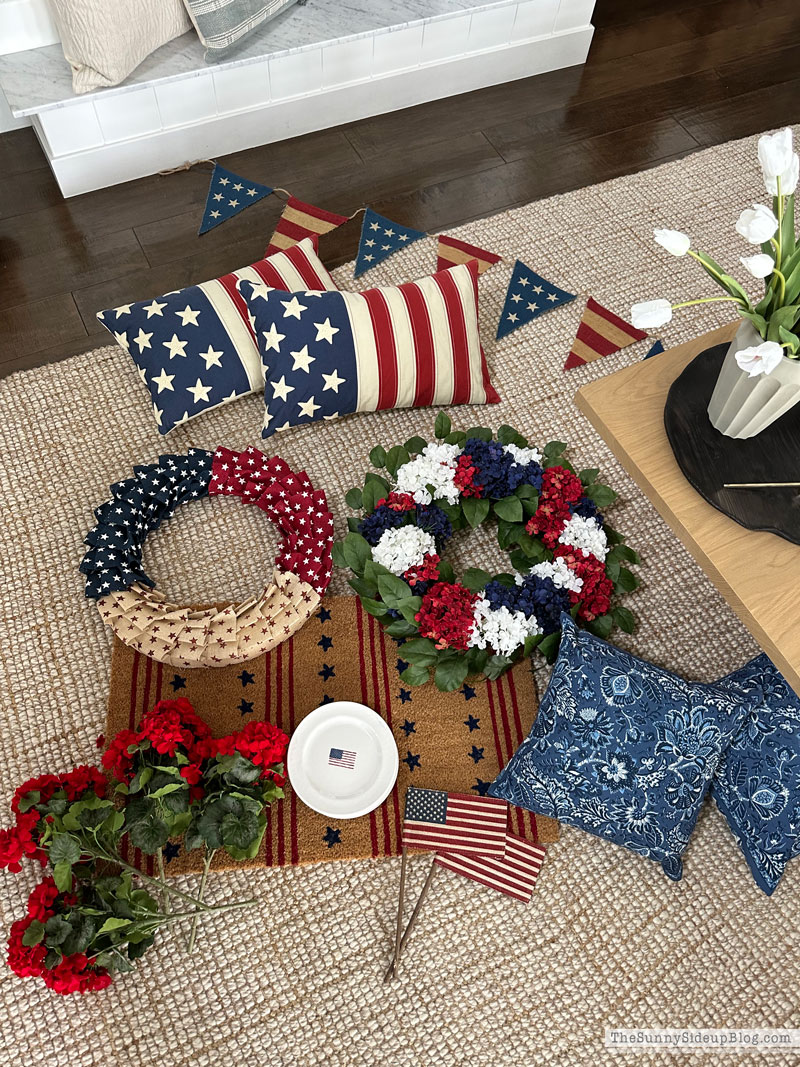 Patriotic Decor (Sunny Side Up)