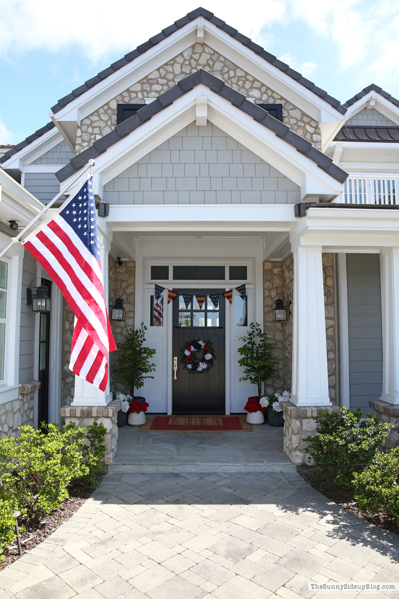 Patriotic Porch (Sunny Side Up)