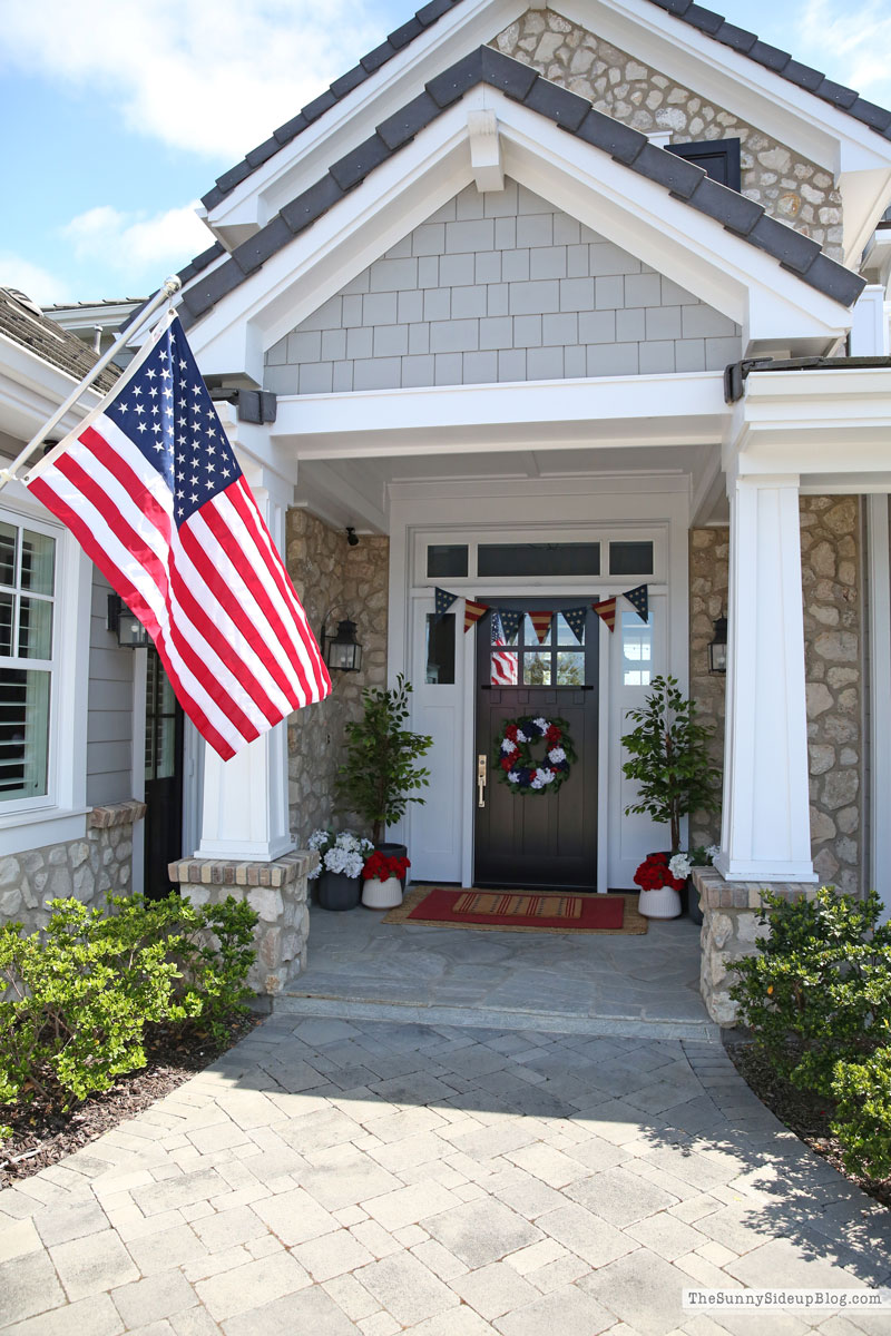 Patriotic Porch (Sunny Side Up)