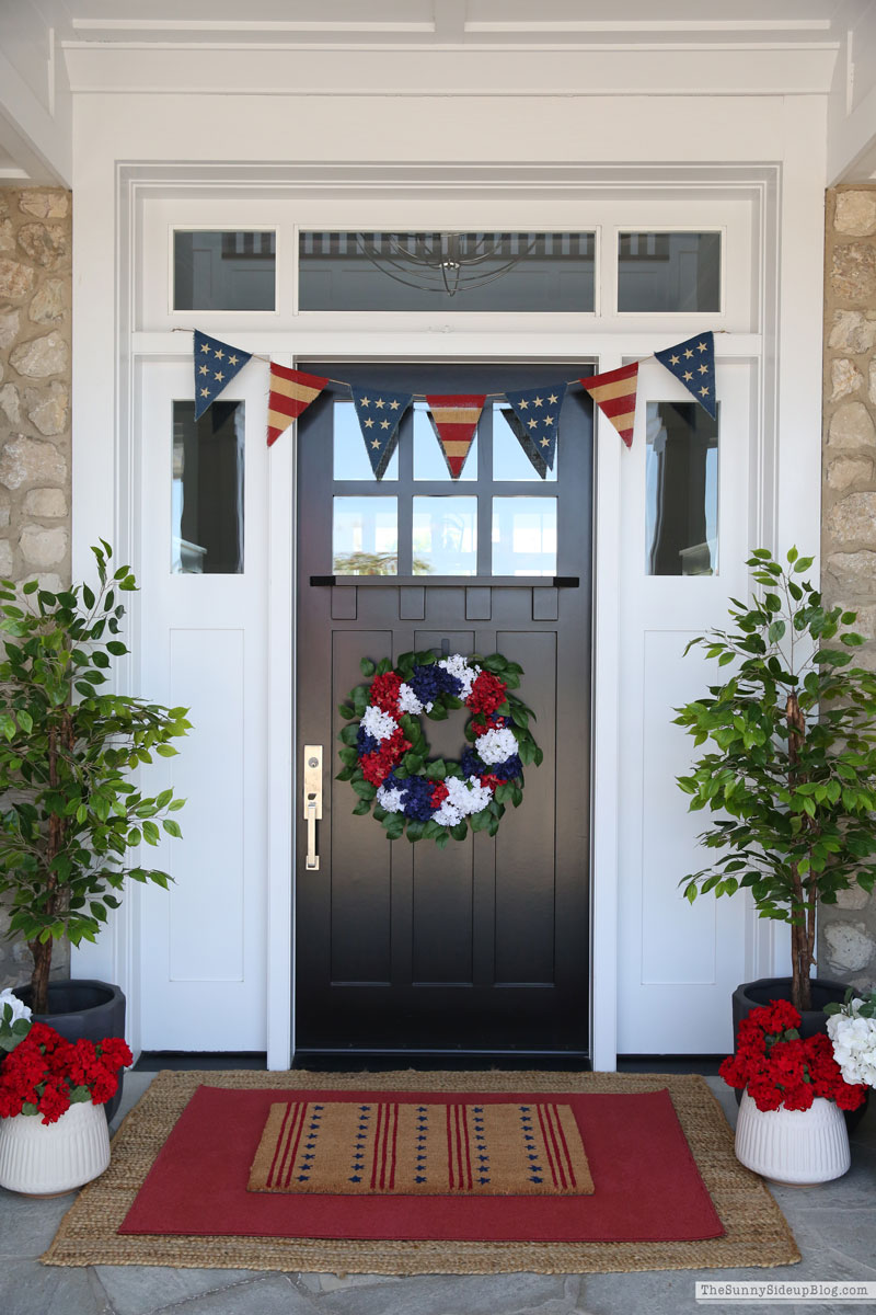 Patriotic Porch (Sunny Side Up)