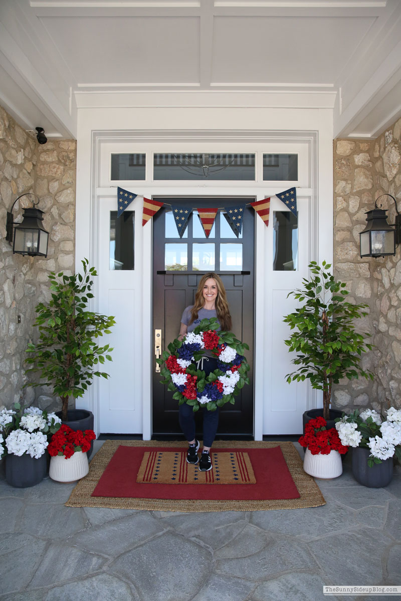 Patriotic Porch (Sunny Side Up)