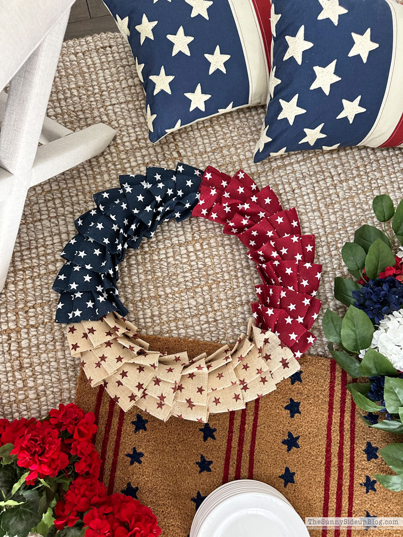 Patriotic Decor (Sunny Side Up)