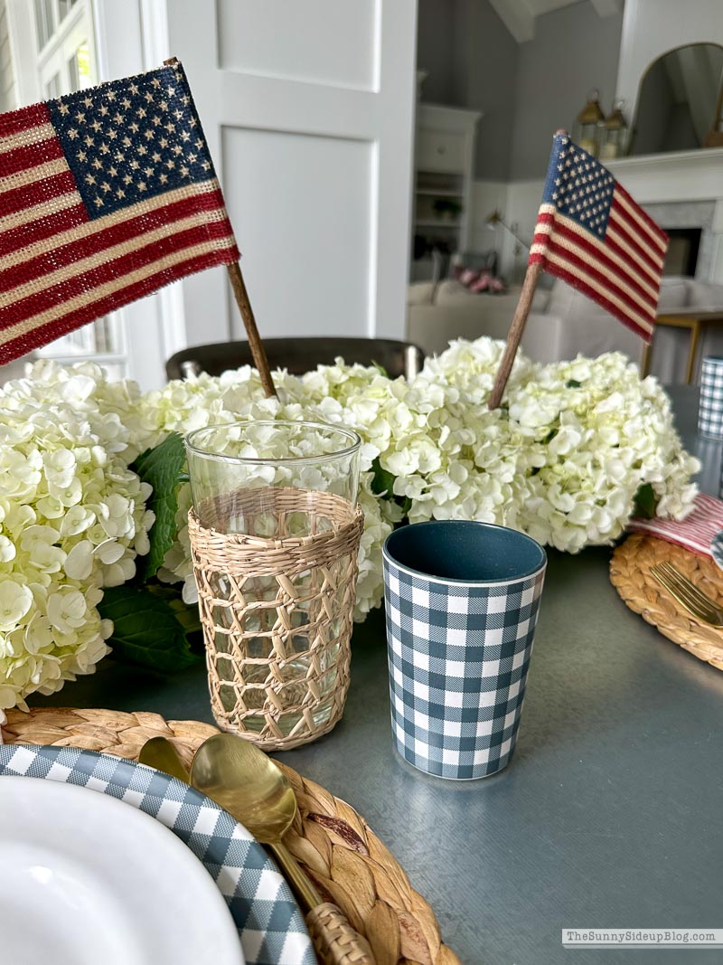 Patriotic Table (Sunny Side Up)