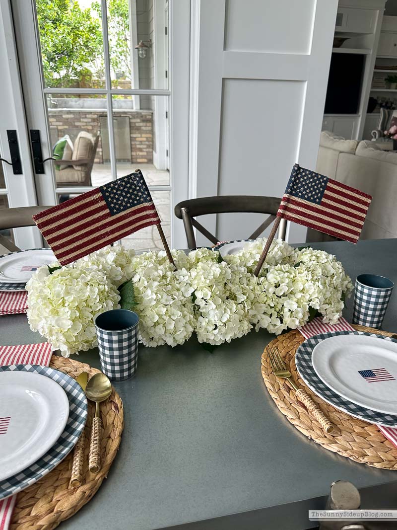 Patriotic Table (Sunny Side Up)