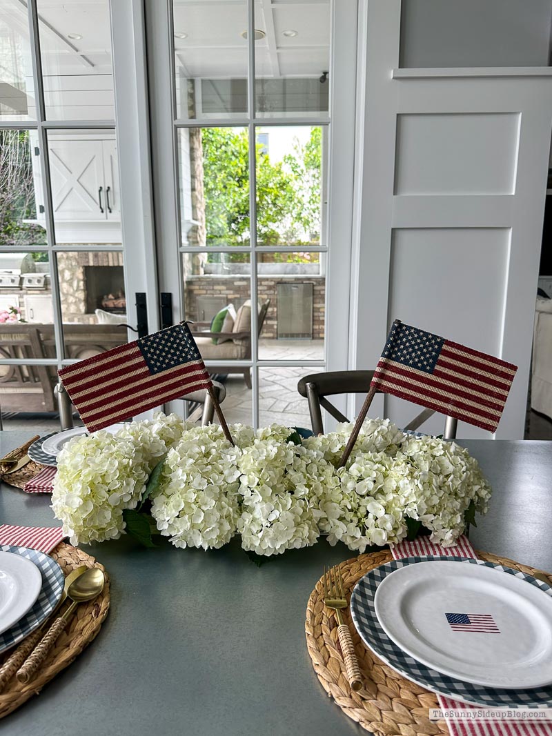 Patriotic Table (Sunny Side Up)