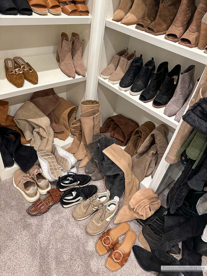 Shoe Organization (Sunny Side Up)