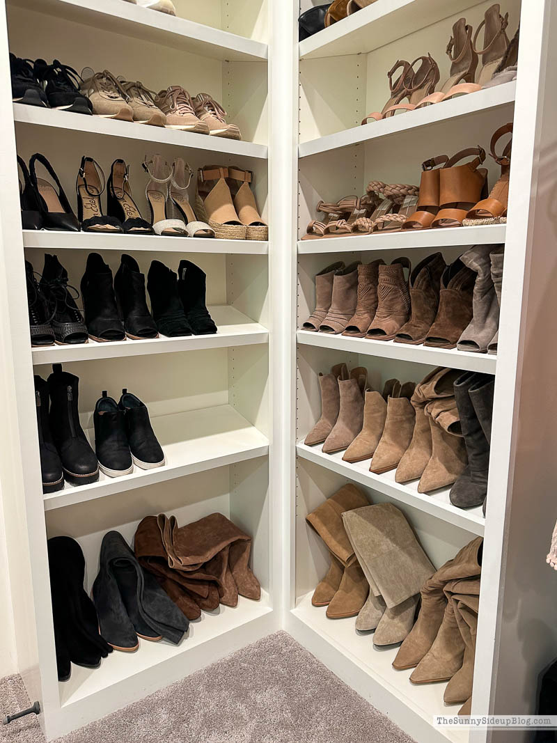 Shoe Organization (Sunny Side Up)