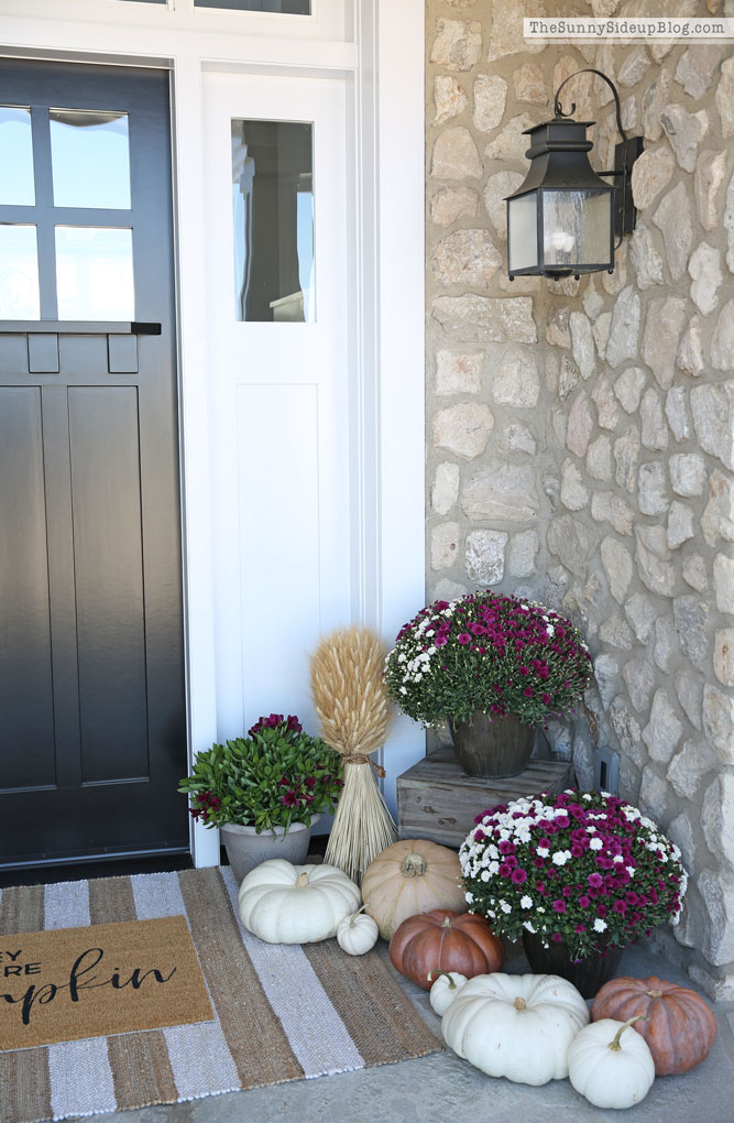 Fall Porch Ideas (Sunny Side Up)