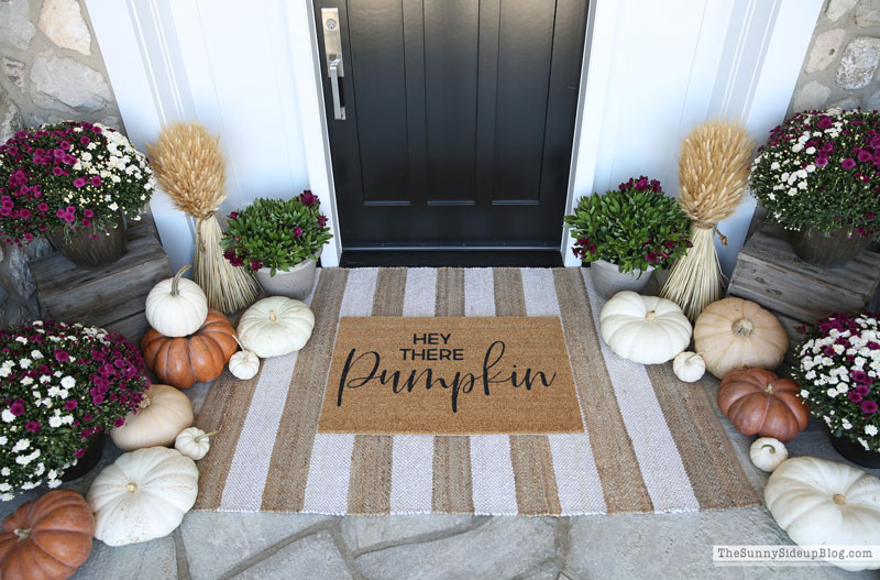 Fall Porch Ideas (Sunny Side Up)