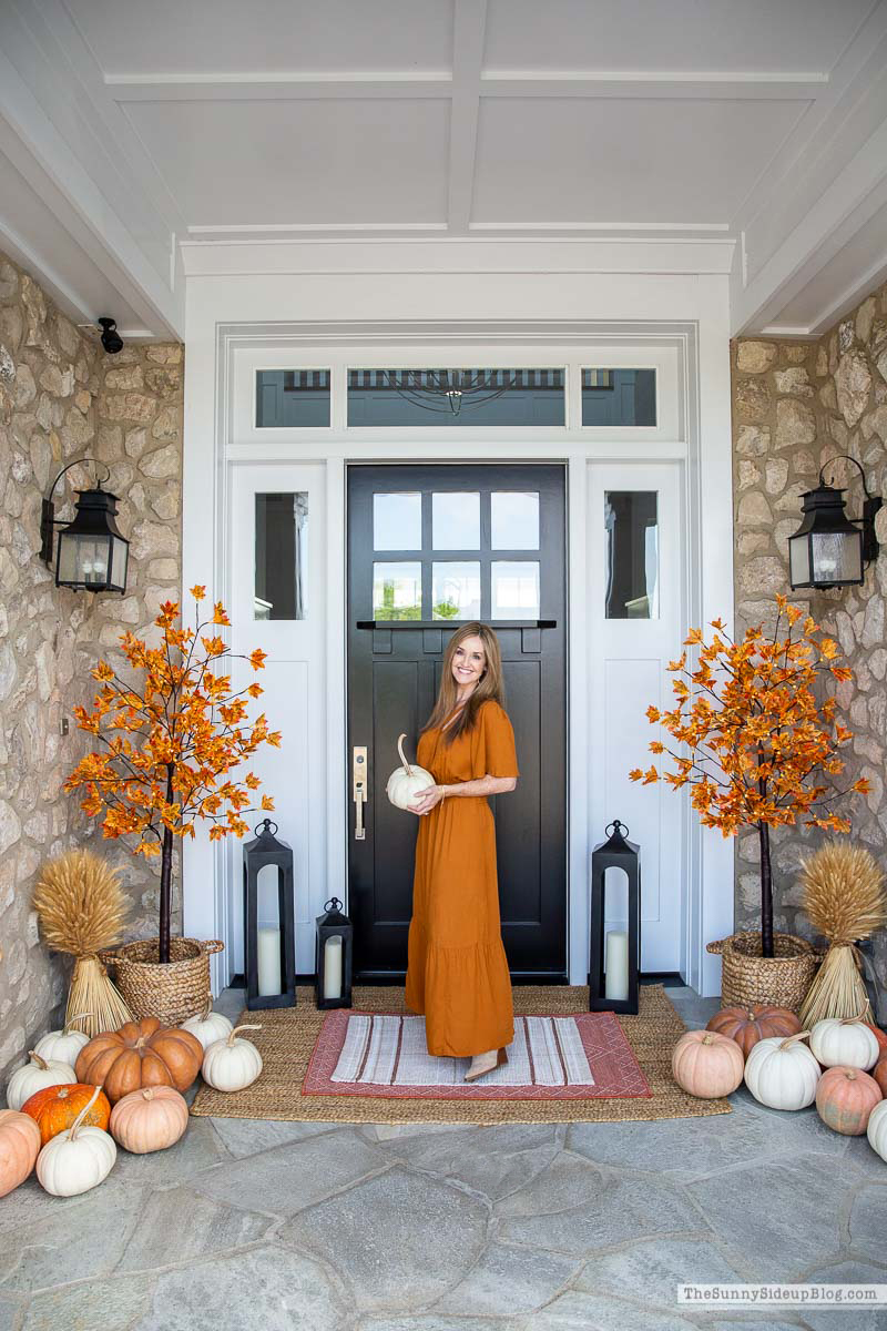 Fall Porch Ideas (Sunny Side Up)