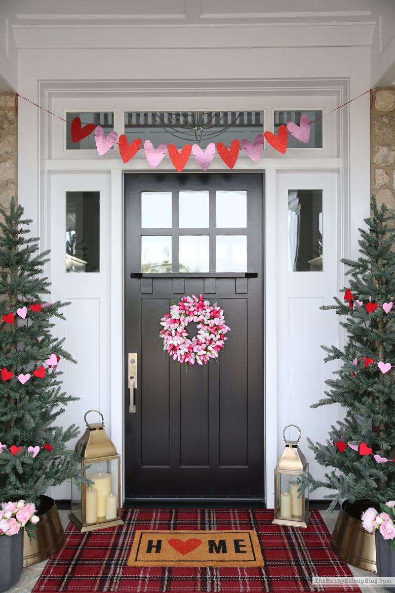 Valentine's Day Porch (Sunny Side Up)