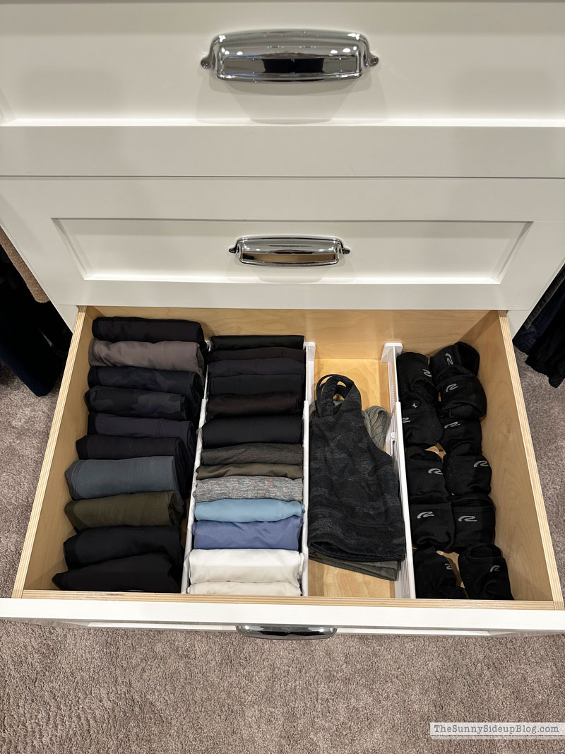 Organized Drawers (Sunny Side Up)