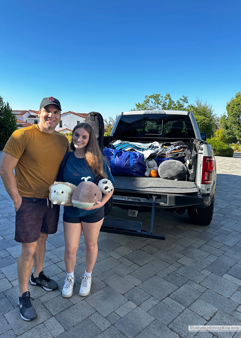 College Move In (Sunny Side Up Blog)