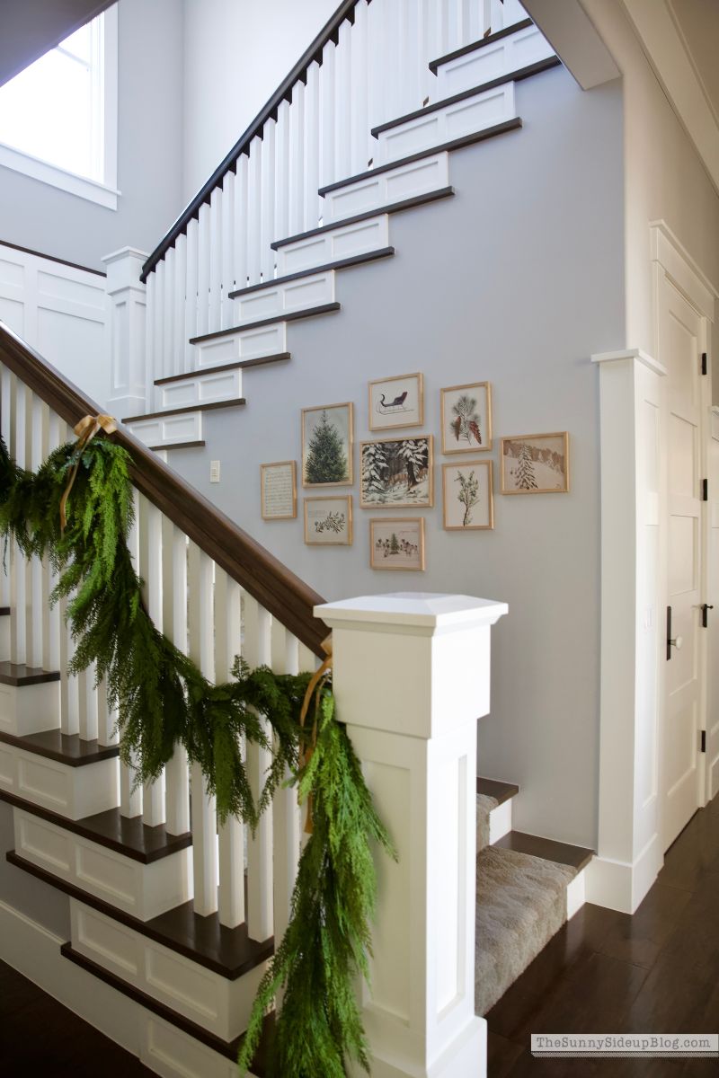 Stair Garland (Sunny Side Up)