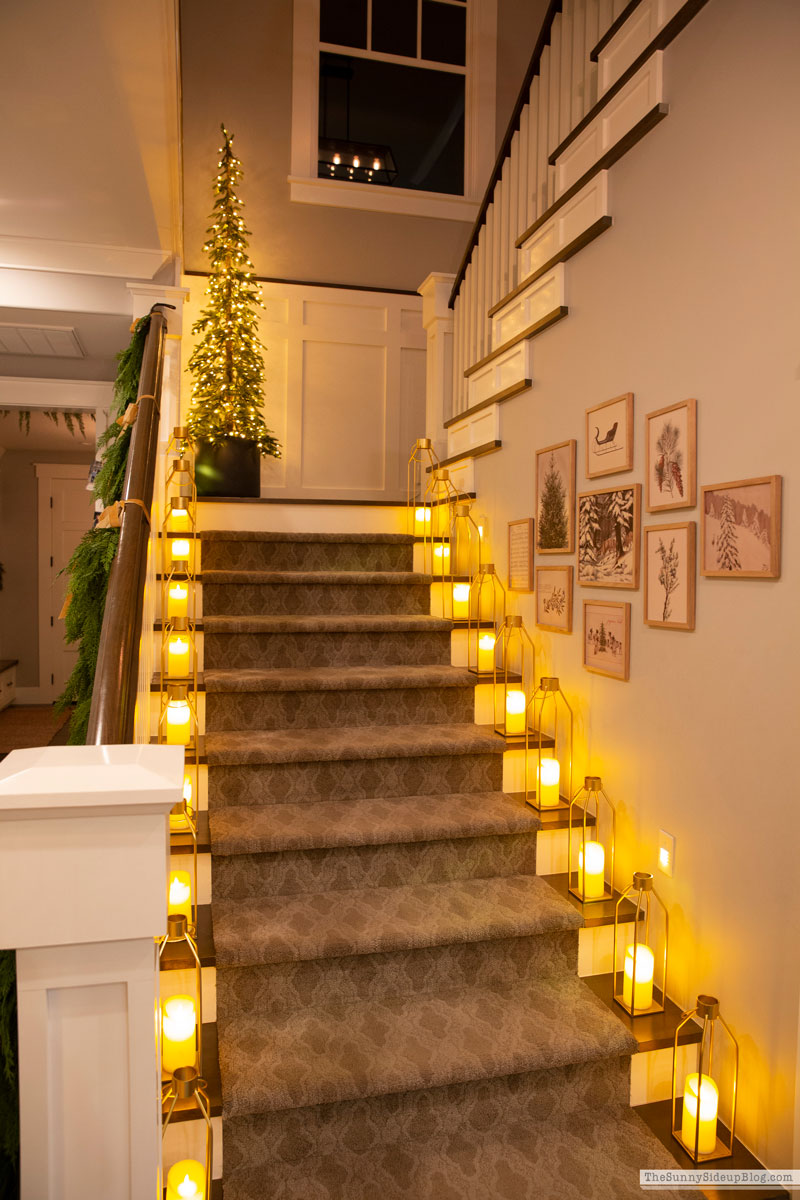 Stair Candles (Sunny Side Up)