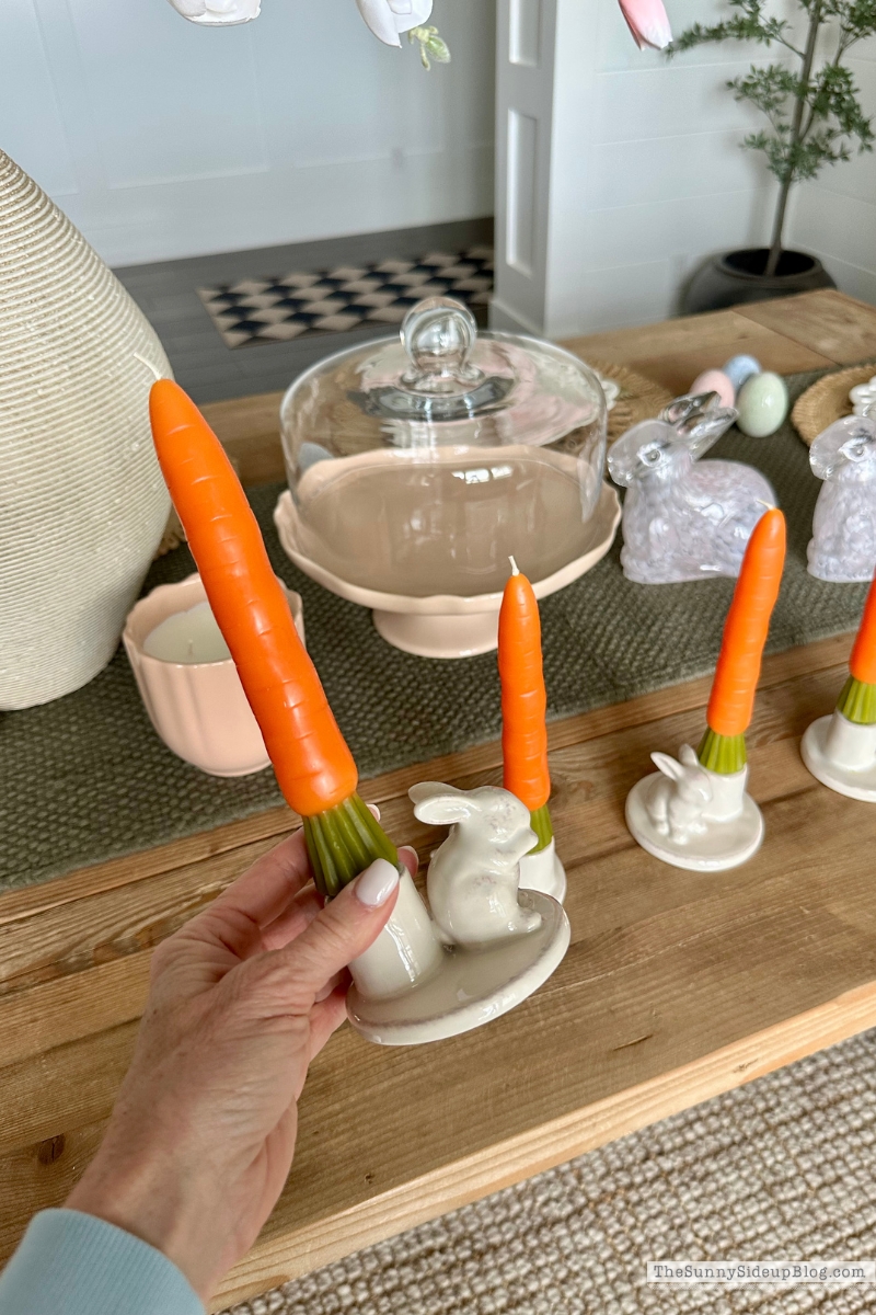 Carrot Candles (Sunny Side Up)