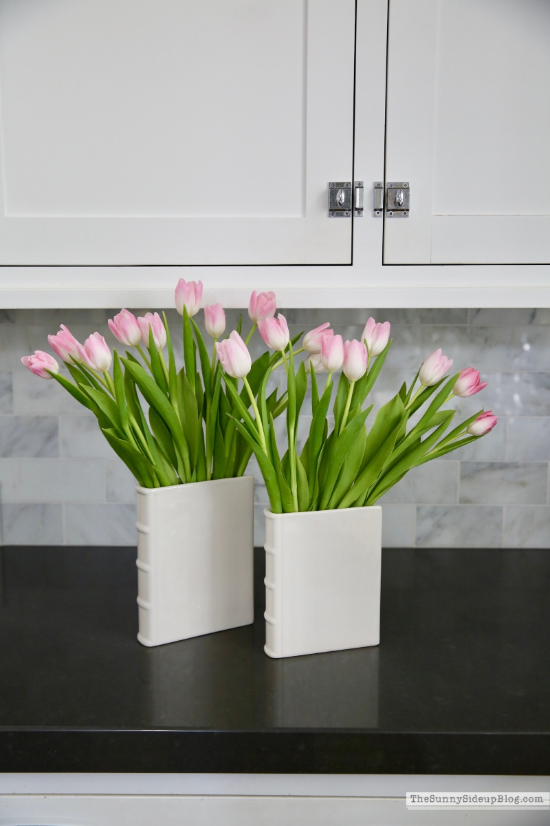 Tulip Book Vases (Sunny Side Up)