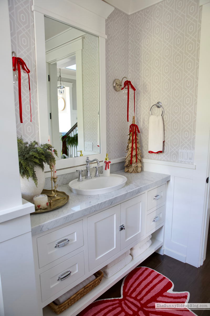 Christmas Bathroom (Sunny Side Up)