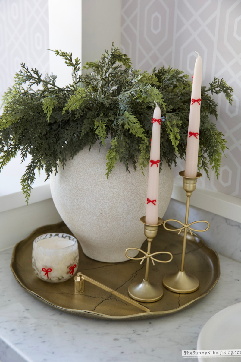 Christmas Bathroom (Sunny Side Up)