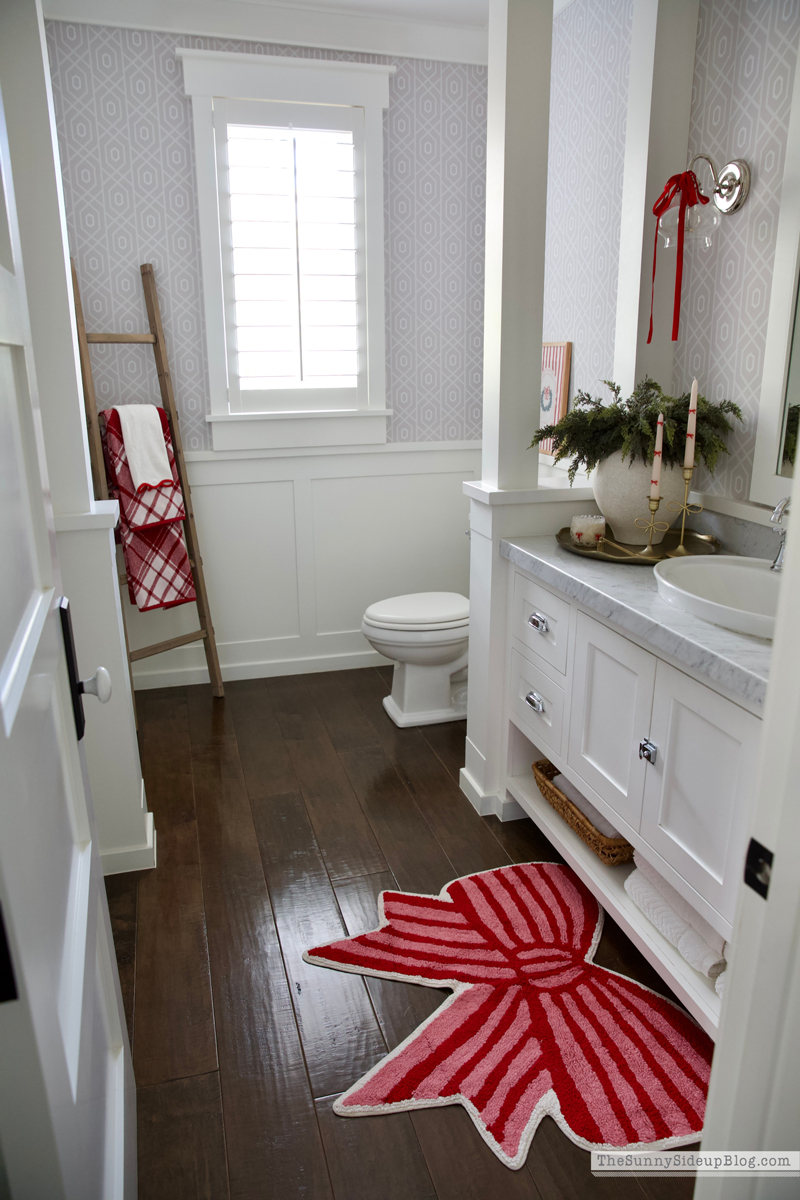 Christmas Bathroom (Sunny Side Up)