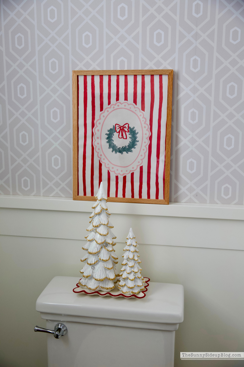 Christmas Bathroom (Sunny Side Up)